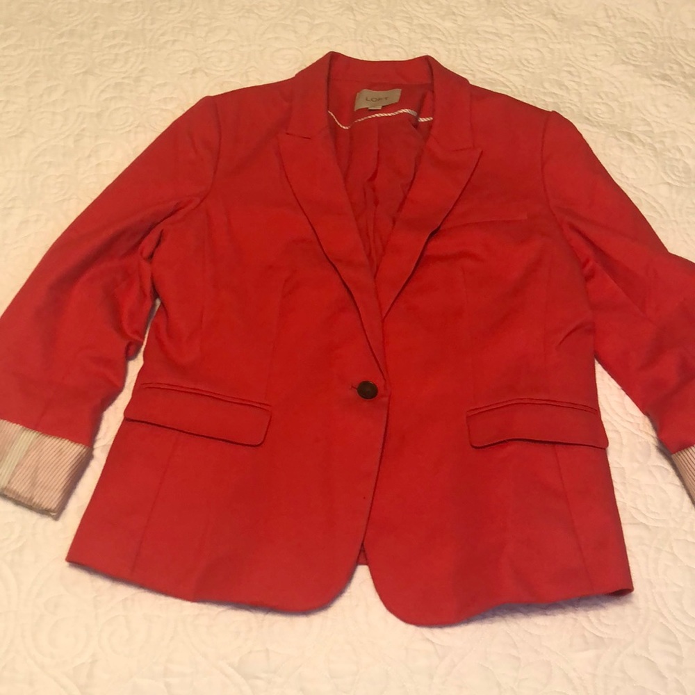 Coral blazer